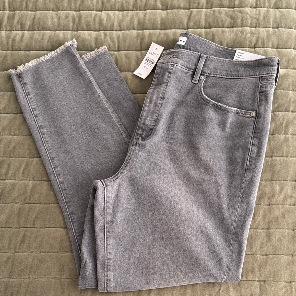 LOFT Women's Gray Jeans